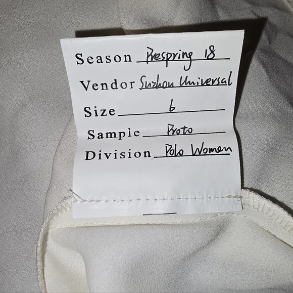 Polo Ralph Lauren Lush Velvet Flared Silver Midi Skirt | Sz 6 - Picture 15 of 16